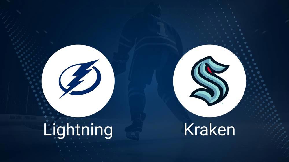 Where to Watch Tampa Bay Lightning vs. Seattle Kraken on TV or Streaming Live - December 14