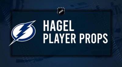 Brandon Hagel Player Prop Bets for the Lightning vs. Canadiens Game - January 21