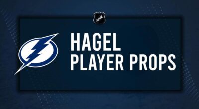 Brandon Hagel Player Prop Bets for the Lightning vs. Red Wings Game - January 18