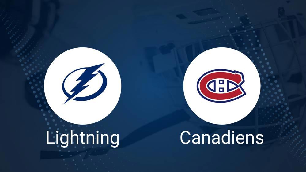 How to Pick the Lightning vs. Canadiens Game with Odds, Spread, Betting Line and Stats – January 21