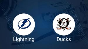 How to Pick the Lightning vs. Ducks Game with Odds, Spread, Betting Line and Stats – January 5
