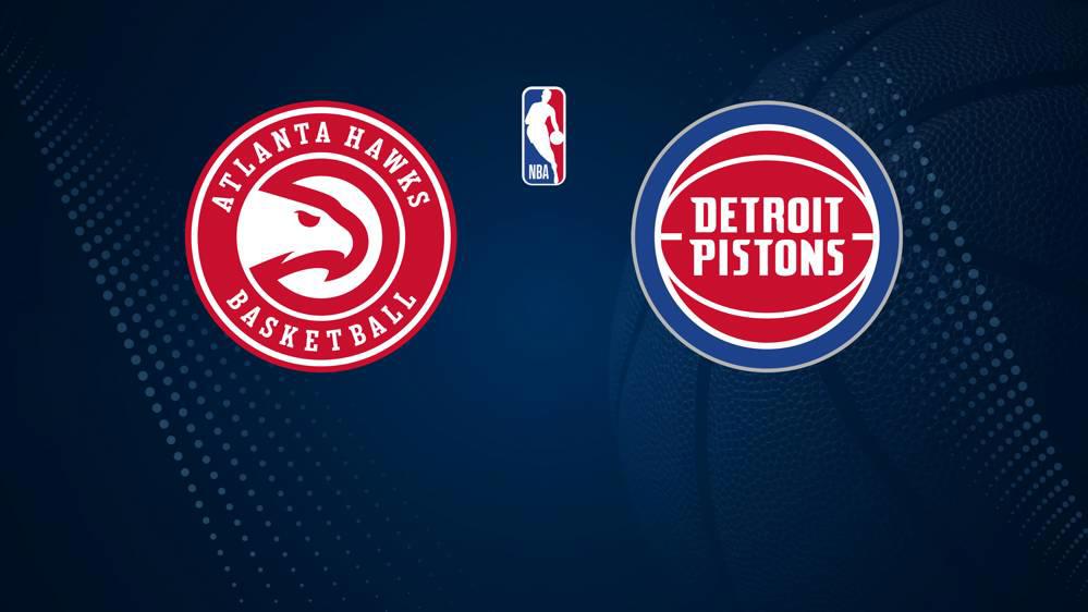 How to Watch the Hawks vs. Pistons Game: Streaming & TV Channel Info for January 22