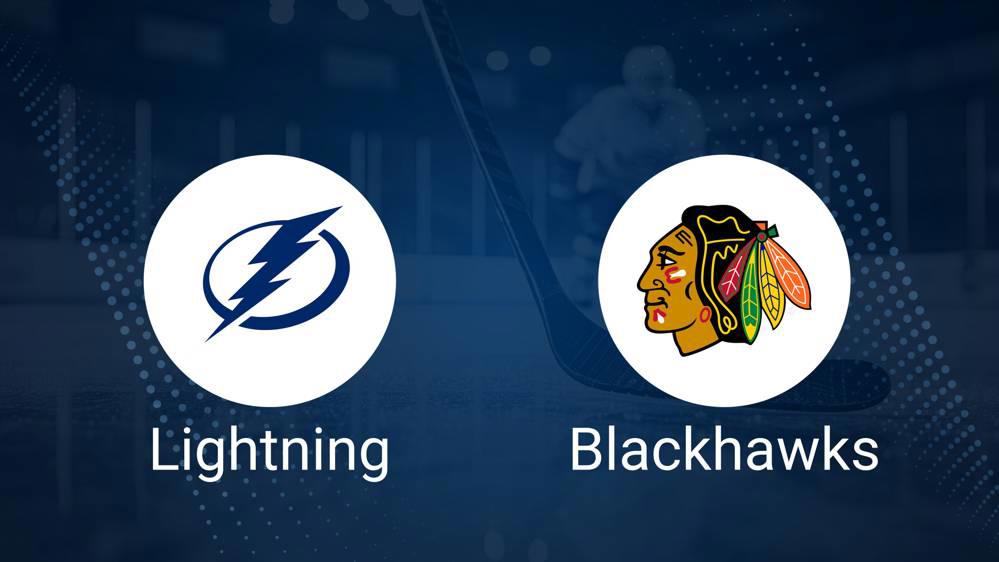 Lightning vs. Blackhawks Injury Report Today - January 24