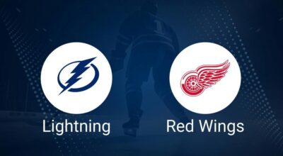 Lightning vs. Red Wings Injury Report Today - January 18