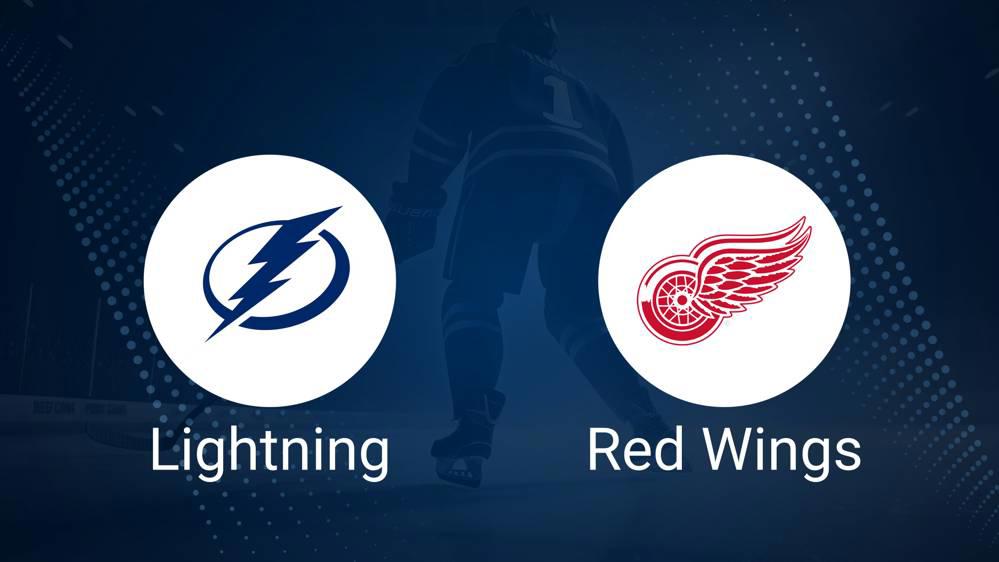 Lightning vs. Red Wings Injury Report Today - January 18