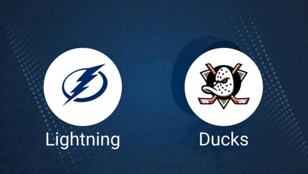 Where to Watch Tampa Bay Lightning vs. Anaheim Ducks on TV or Streaming Live - January 5