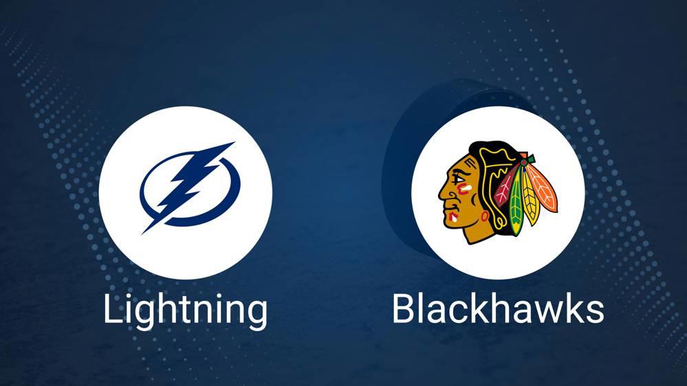 Where to Watch Tampa Bay Lightning vs. Chicago Blackhawks on TV or Streaming Live - January 24