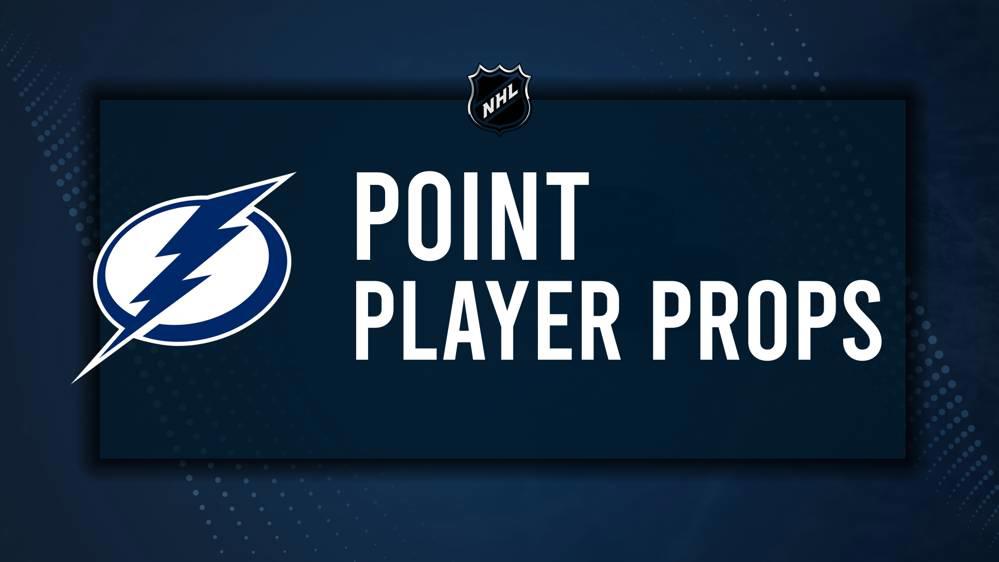 Brayden Point Player Prop Bets for the Lightning vs. Canadiens Game - February 9