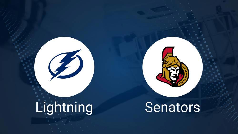How to Pick the Lightning vs. Senators Game with Odds, Spread, Betting Line and Stats – February 6