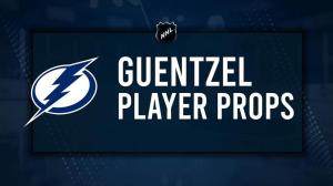 Jake Guentzel Player Prop Bets for the Lightning vs. Oilers Game - February 25