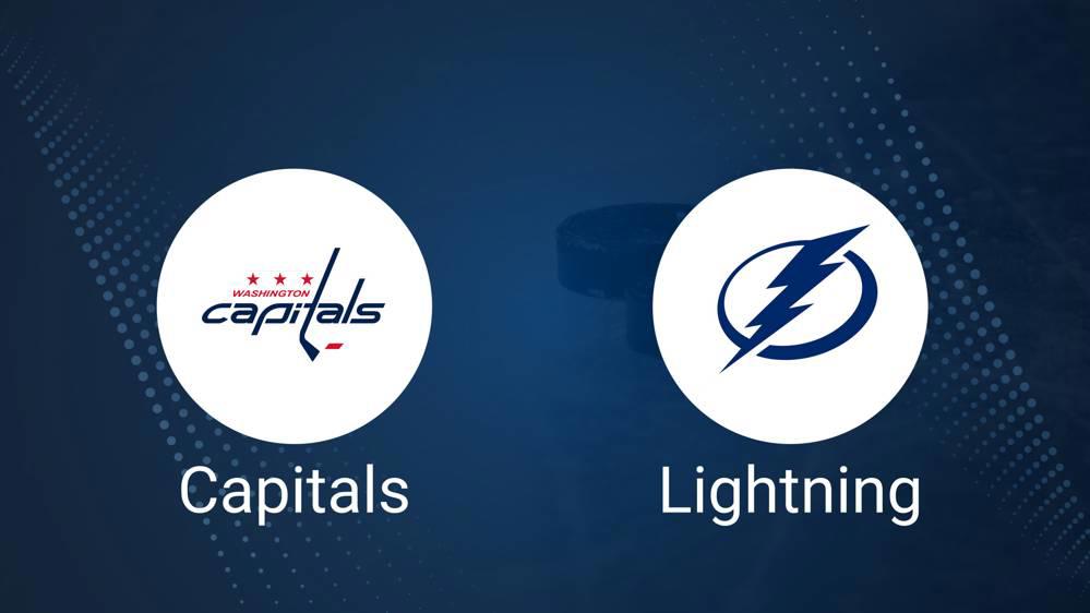 Where to Watch Washington Capitals vs. Tampa Bay Lightning on TV or Streaming Live - March 1